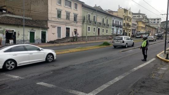 Panorámica de un tramo de la avenida Maldonado, sur de Quito, el 7 de julio de 2023. 