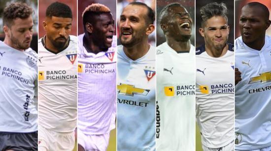 Tomás Molina, Rodrigo Aguirre, Cristian Martínez Borja, Hernán Barcos, José Angulo, Luis Amarilla y Juan Luis Anangonó han sido los delanteros de Liga desde 2018. 