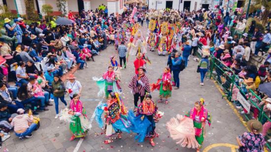 Feria turística en Pujilí, junio de 2023. 