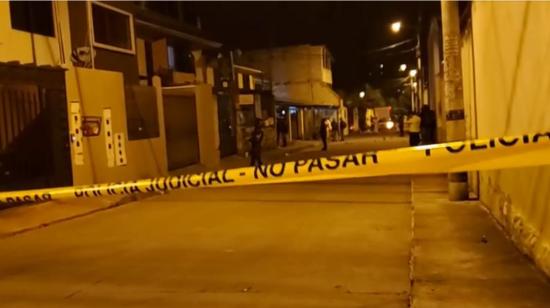 Un sicariato ocurrió en el sur de Cuenca la noche del 13 de julio de 2023.