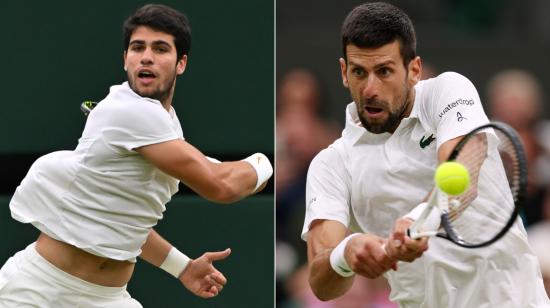 Carlos Alcaraz y Novak Djokovic jugarán la final de Wimbledon, el domingo 16 de julio de 2023. 