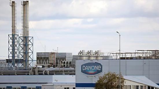 Planta de Danone en la ciudad rusa Chekhov, región de Moscú. 