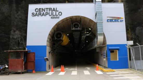 Central Hidroeléctrica Sarapullo, julio de 2023.