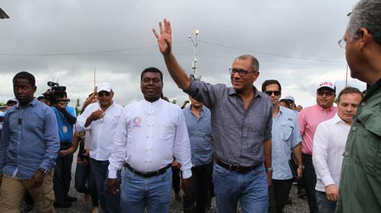 El 18 de mayo de 2017 el vicepresidente Jorge Glas Espinel, cerró el albergue Muisne Uno, donde habitaban las personas damnificadas por el terremoto del 16 de abril en la provincia de Esmeraldas.