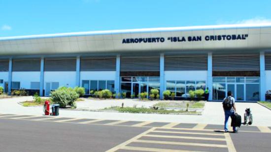 Aeropuerto San Cristóbal, en Galápagos.