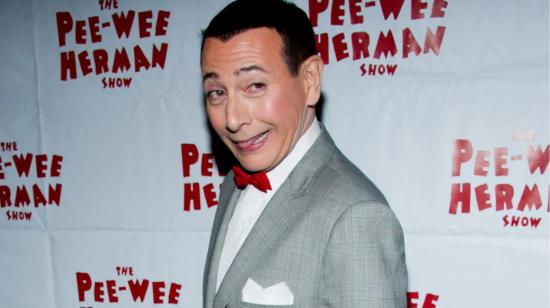 Paul Reubens, después de atender el estreno de un show en Broadway, Nueva York, diciembre de 2010.  