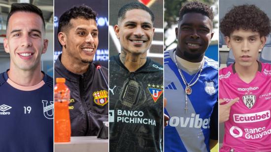 Federico Andrada, Jesús Trindade, Paolo Guerrero, Michael Carcelén y Christian García están entre los fichajes más destacados de este mercado de la LigaPro.