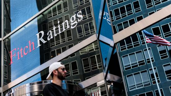 Oficinas de Fitch Ratings, una de las tres principales agencias de calificación crediticia, en Nueva York, el 2 de agosto de 2023. 