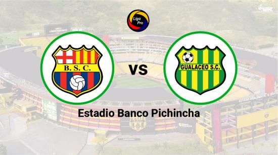 Barcelona se enfrenta a Gualaceo en el estadio Banco Pichincha, el 6 de agosto de 2023.