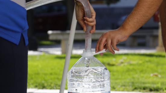 Imagen referencial. Un botellón con agua.