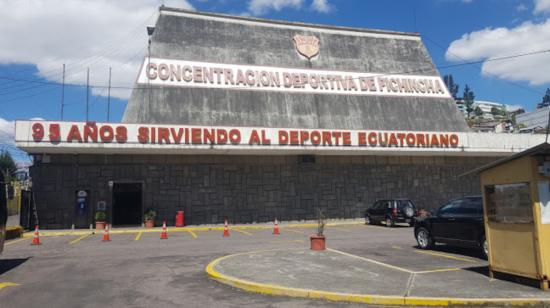 Sede de la Concentración Deportiva de Pichincha, en Quito. 