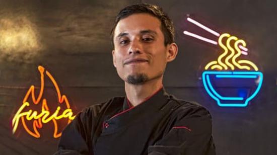 Rafael Mora, emprendedor del restaurante D La Calle. Quito, 11 de agosto de 2023