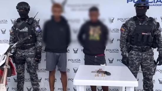 La Policía detuvo a dos integrantes de la banda delictiva Los Tiguerones, el 15 de agosto de 2023.