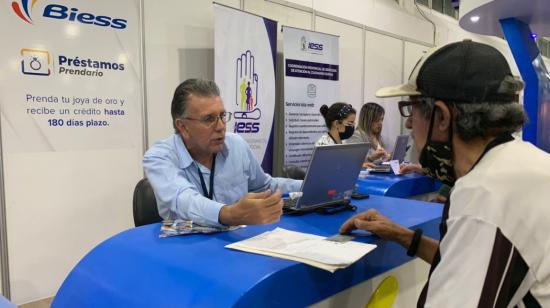 Feria Biess Guayaquil 2022, en el Centro de Convenciones de Guayaquil. Foto de octubre de 2022. 