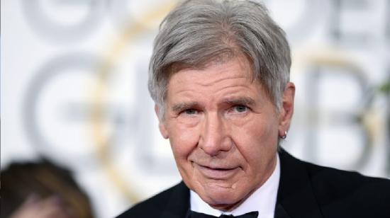 El actor estadounidense Harrison Ford en la gala de los Premios Globo de Oro en Beverly Hills, California (EE.UU.) en 2015.