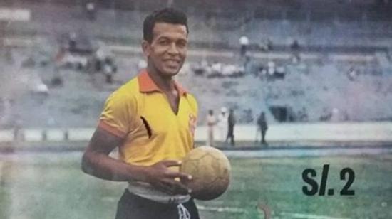 Vicente Lecaro, histórico jugador de Barcelona SC. 