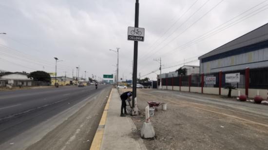 Imagen referencial del sector industrial de Durán, el 23 de agosto de 2023. 