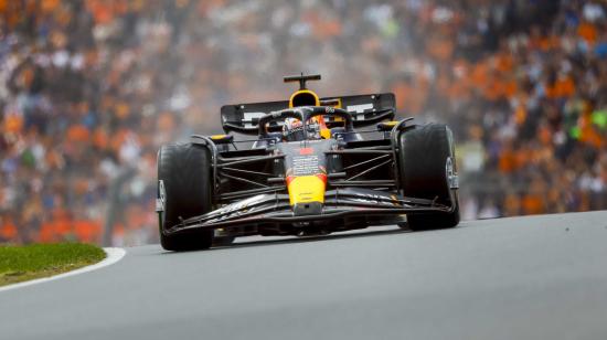 Max Verstappen, durante la clasificación del GP de Países Bajos, el 26 de agosto de 2023.