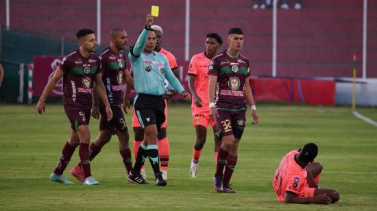 Mushuc Runa se enfrentó a Barcelona en el estadio Bellavista, el 26 de agosto de 2023.