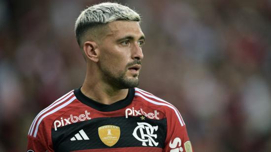 Giorgian de Arrascaeta, durante un partido con Flamengo por la Copa Libertadores, el 28 de junio de 2023.