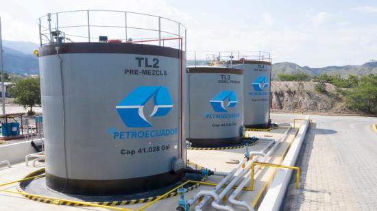 La Terminal de Catamayo es parte de los activos que Petroecuador busca asegurar en su póliza de seguro. Foto del 21 de enero de 2023. 