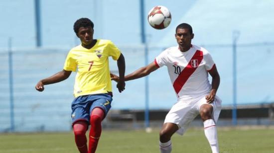 El jugador Yarol Ariel Tafur Bedoya, cuando participó en los Juegos Bolivarianos de 2017. 