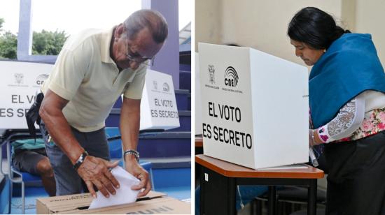 Ciudadanos ejercen su derecho al voto, el 20 de agosto de 2023.