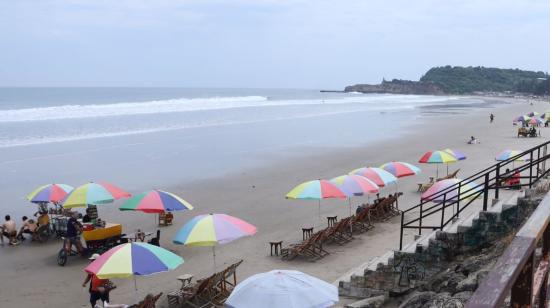 El balneario de Montañita, en Santa Elena, el 23 de mayo de 2023.