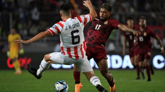 Venezuela se enfrentó a Paraguay en el estadio Monumental de Maturín, el 12 de septiembre de 2023.