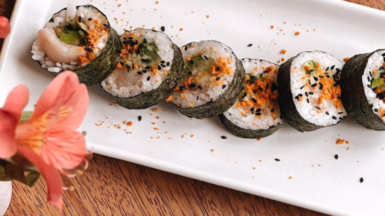 Los rollos son los sushi más consumidos en Ecuador. 