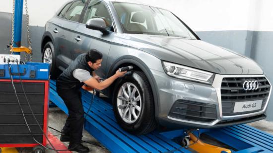 Imagen referencial de un carro de la marca europea Audi.