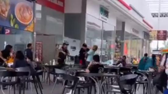 La parodia se desarrolló en un centro comercial de Daule, Guayas.