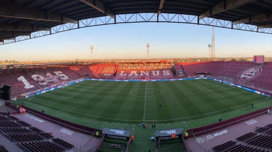 Vista panorámica del estadio de Lanús, en Buenos Aires, el 18 de septiembre de 2023.