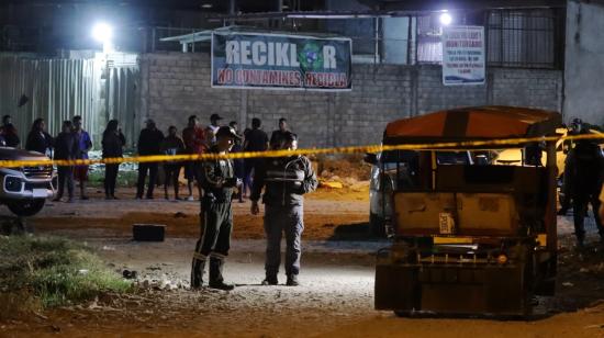 Al estilo sicariato, el conductor de una tricimoto resultó asesinado la noche del martes 19 de septiembre de 2023 en la cooperativa Oramas González, en Durán.