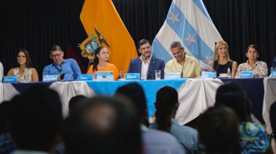 El concejo cantonal de Guayaquil sesionó en el museo municipal, el 21 de septiembre de 2023.