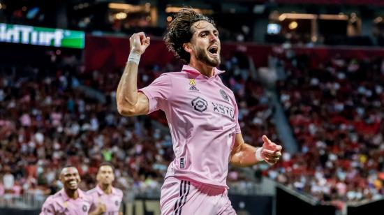 Leonardo Campana celebra su gol ante Atlanta United, el pasado 16 de septiembre de 2023.