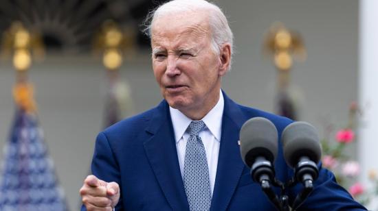 Joe Biden, presidente de Estados Unidos, se vacunó contra el covid-19.