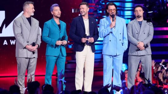 NSYNC, una de las bandas más famosas de los años noventa y principios del nuevo milenio. 