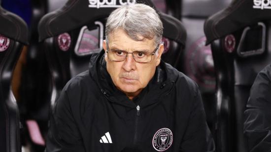 Gerardo Martino, director técnico del Inter Miami, durante el partido del 30 de septiembre de 2023.