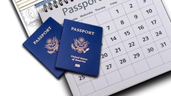 Imagen referencial. Pasaportes de Estados Unidos.