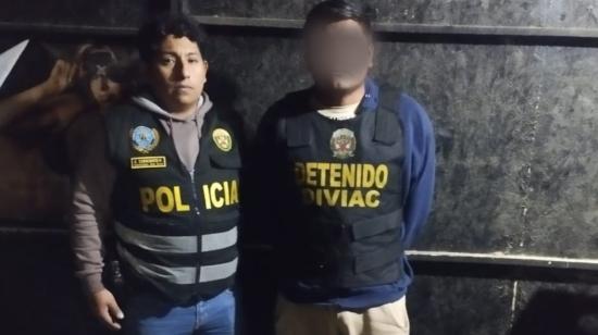 Policía peruana captura al cabecilla de una dinastía del Tren de Aragua en Perú, el 5 de octubre de 2023. 