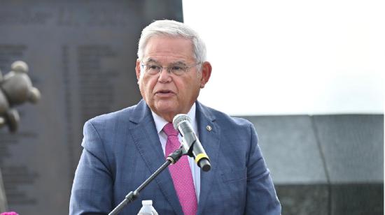 El senador Bob Menéndez en un evento en Nueva York el 11 de septiembre de 2023.