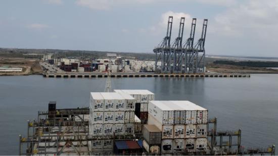 Vista general del Puerto de Guayaquil. Imagen referencial.