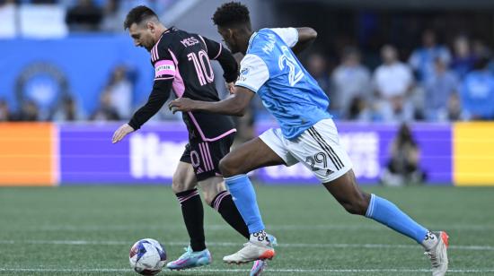 Lionel Messi en el partido ante Charlotte el sábado 21 de octubre.