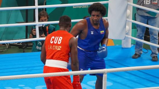 Julio César Castillo, durante los Juegos Panamericanos de Santiago, el 26 de octubre de 2023.