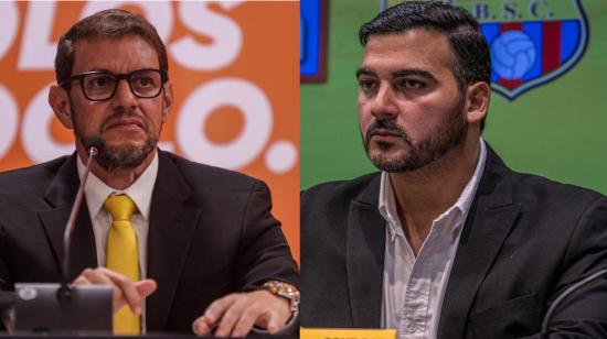 Rafael Verduga y Antonio Álvarez buscan llegar a la presidencia de  Barcelona SC.