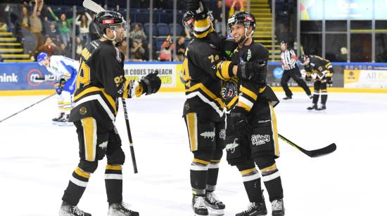 Referencial. Nottingham Panthers es un equipo británico de hockey sobre hielo.