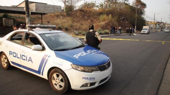 Foto referencial de un operativo de la Policía Nacional, el pasado 1 de noviembre de 2023. 