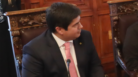 Arturo Félix es el secretario de la Administración del Gobierno de Daniel Noboa. 