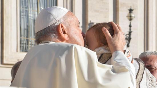 El papa Francisco en una audiencia en El Vaticano el 8 de noviembre de 2023.